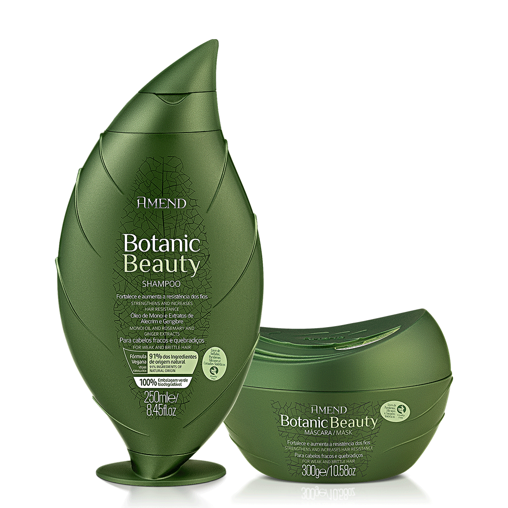 Kit Amend Botanic Beauty Óleo de Monói | 2 produtos